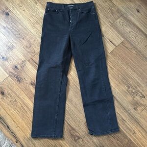 Black Straight leg jeans